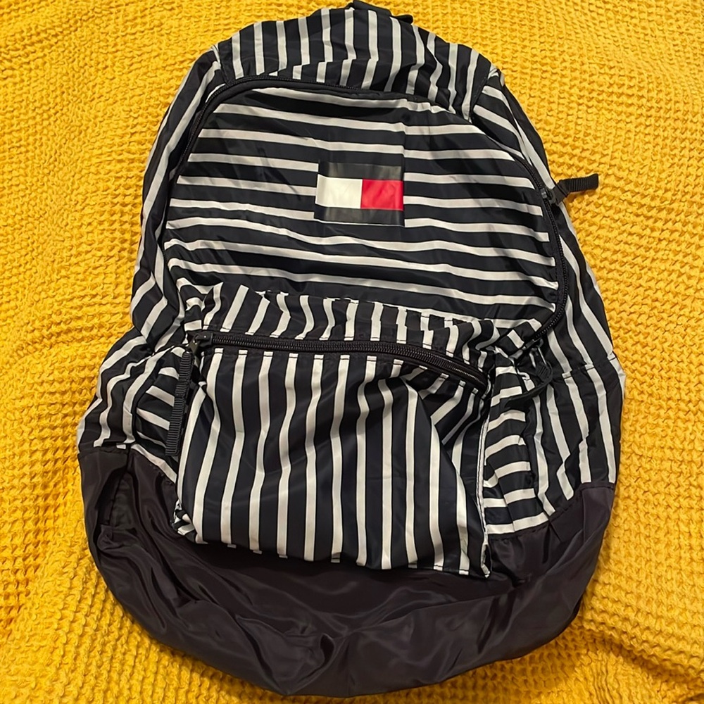Tommy Hilfiger collapsible backpack